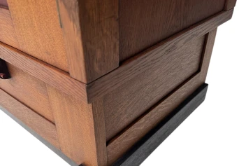 Art Deco Modernist Armoire or Wardrobe by J.J. Zijfers Amsterdam, 1920s